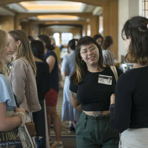 A large group of Athena in Action participants