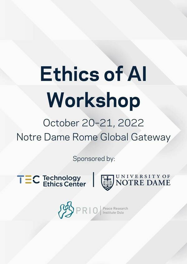 Rome Ethics Of Ai Workshop