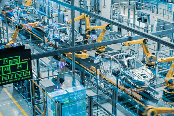 Car Factory Digitalization Industry 1200