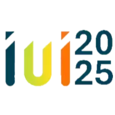 Stylized text "iui 2025".